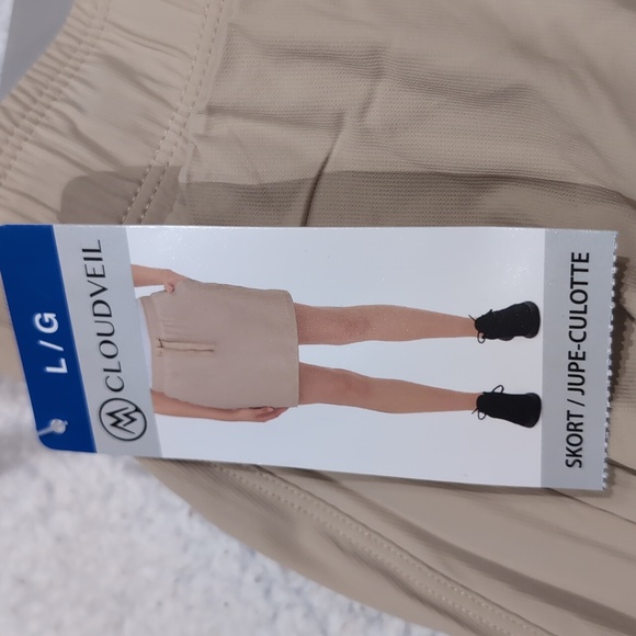 💛L: Cloudveil Woven Skort - Picture 15 of 15